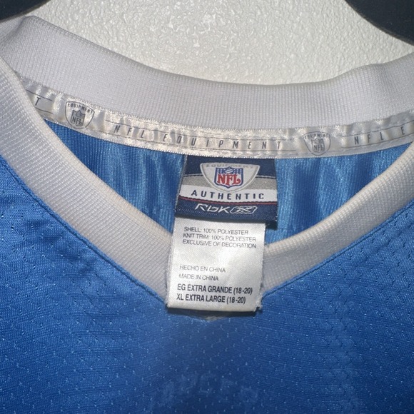 NFL San Diego‎ Chargers Shawn Merriman #56 Size Xl  Blue Rbk - Picture 5 of 9